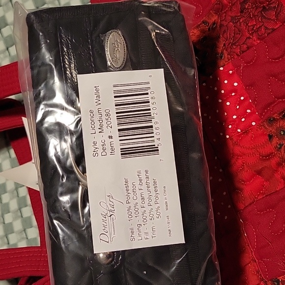 Donna Sharp purse, wallet, & change purse. - Picture 4 of 5